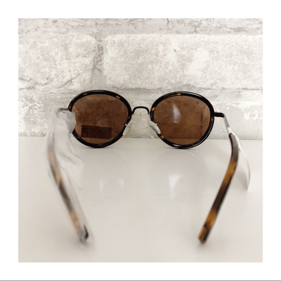 JOE'S JEANS |🆕49mm Round Sunglasses Dark Tortoise - Picture 7 of 16